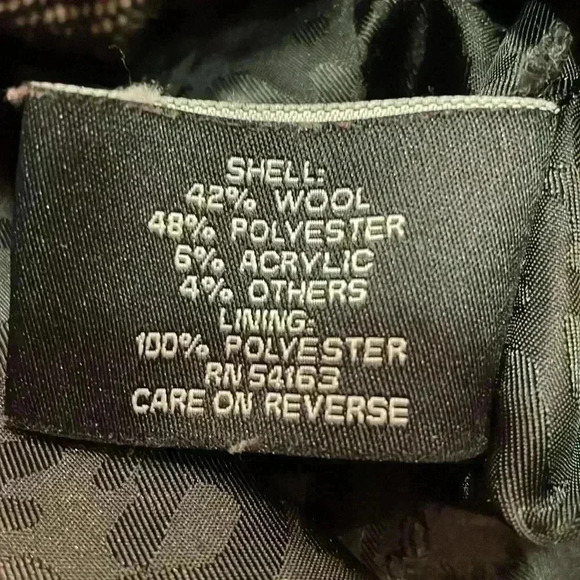 Guess Pleated Detail Wool Blend Coat - Picture 8 of 8